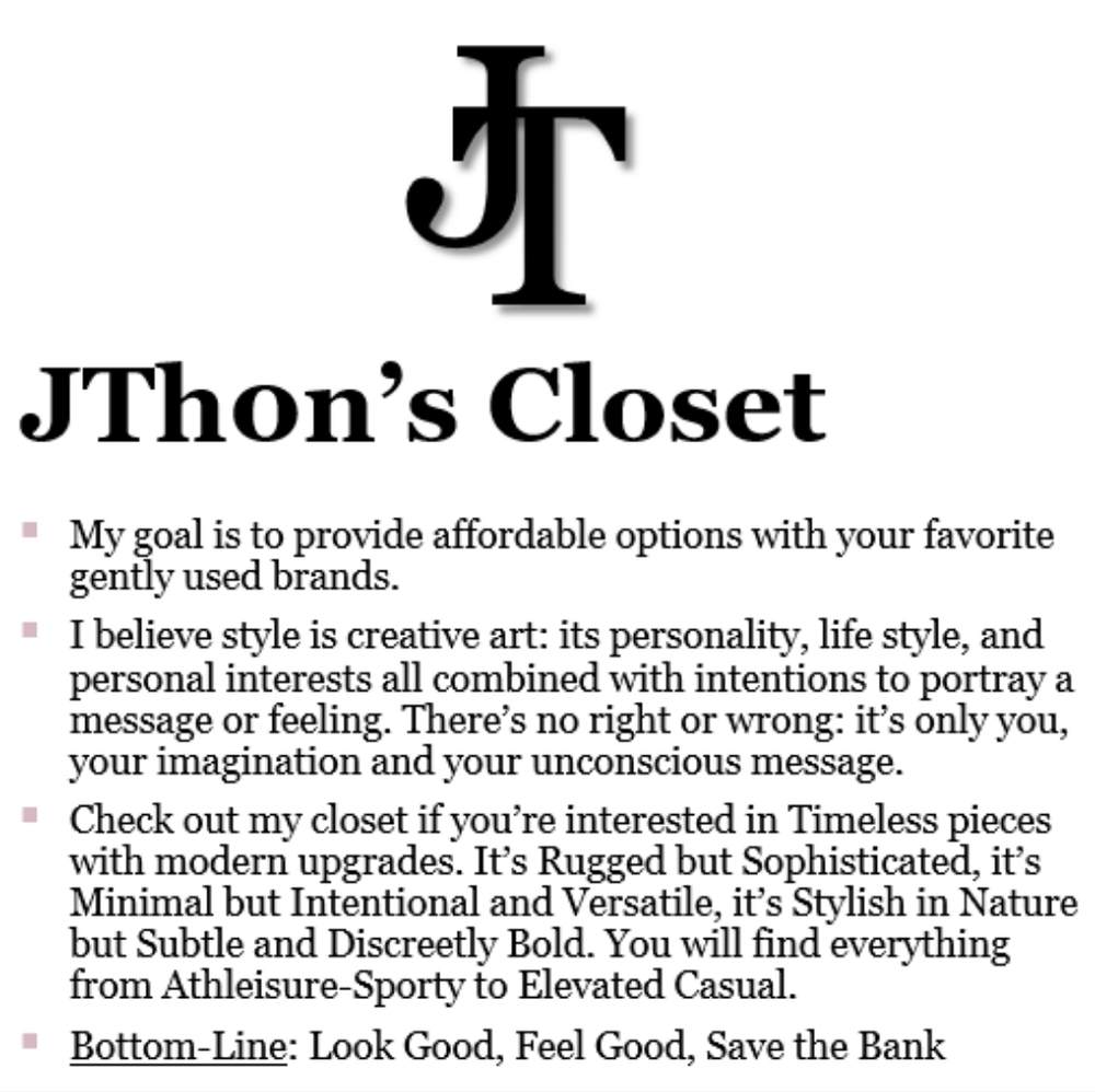 JThon's Closet